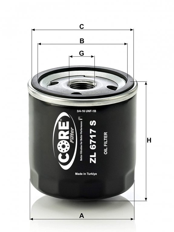 Oil Filter-ZL 6717 S